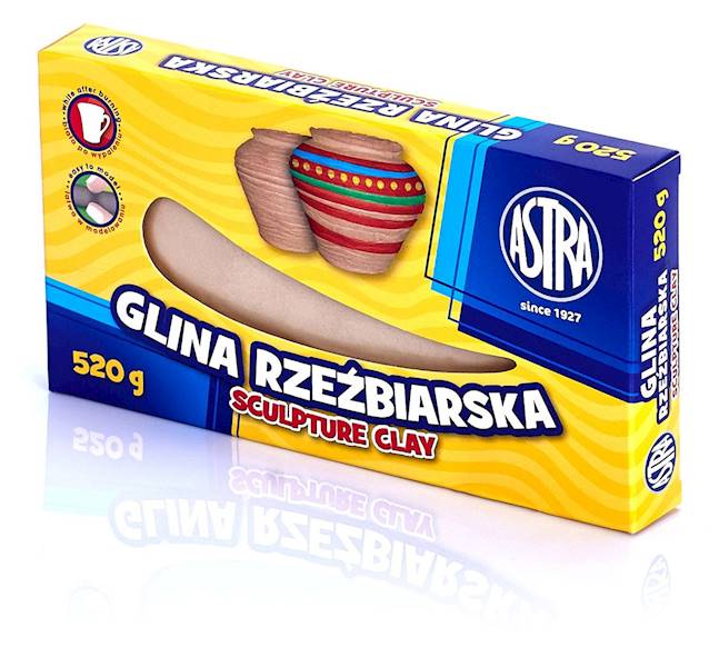 Glina rzeźbiarska 520g ASTRA 