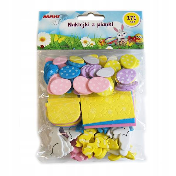 Naklejki Wielkanocne z pianki