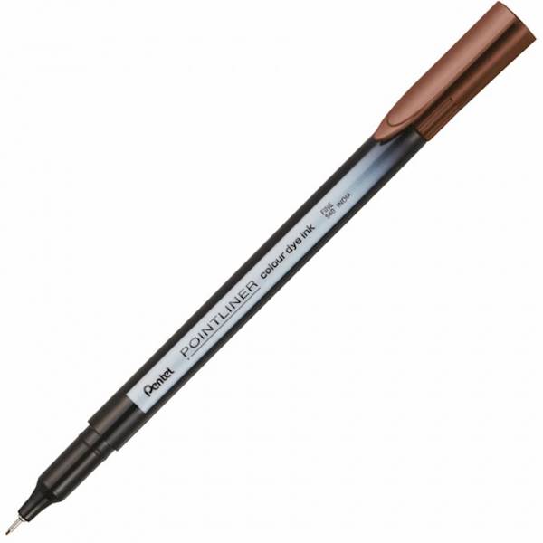 Cienkopis PENTEL S40 orzechowy