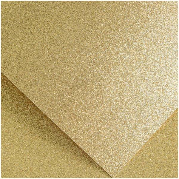 Karton brokatowy złoty A4 5szt./210g