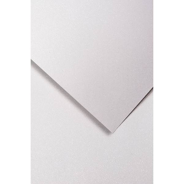 Karton brokatowy biały A4 5szt./210g