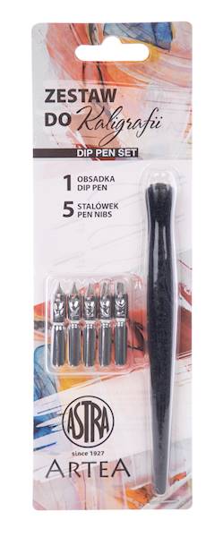 Zestaw do kaligrafii 5-częściowy ASTRA