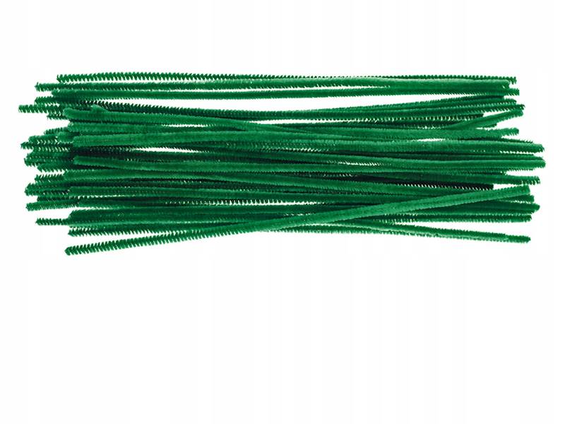 Druciki kreatywne ciemno zielone