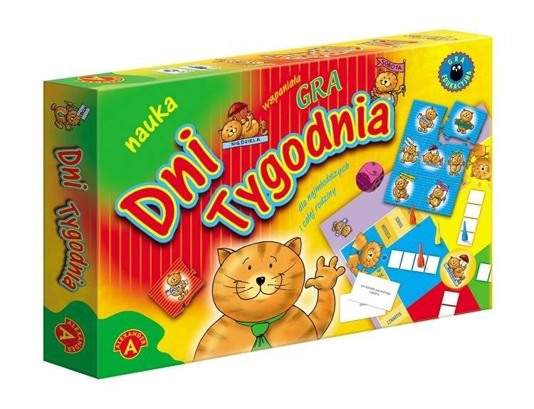 Gra edukacyjna DNI TYGODNIA
