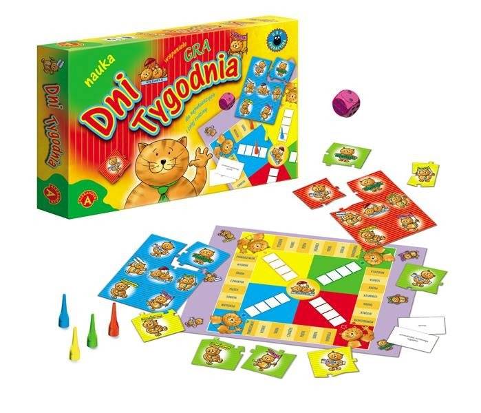 Gra edukacyjna DNI TYGODNIA