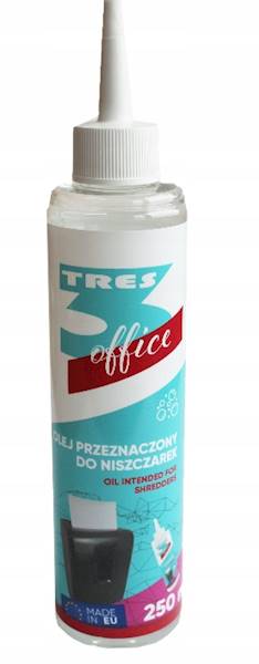 Olej do niszczarek TRES 250ml.