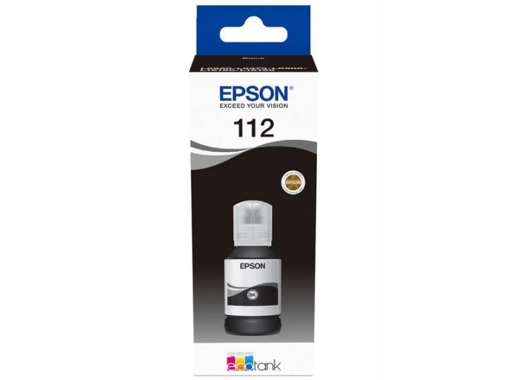 EPSON 112 EcoTank BLACK 127ml.