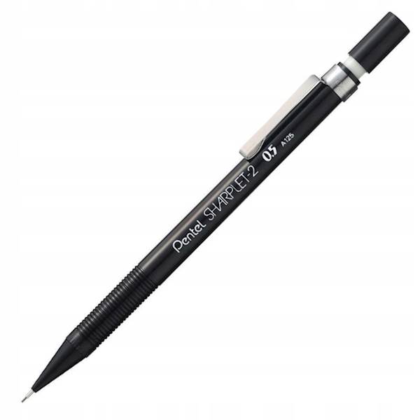 Ołówek aut. PENTEL SHARPLET-2 0.5 czarny A125