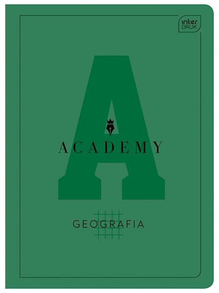 Zeszyt A5  60k  ACADEMY GEOGRAFIA