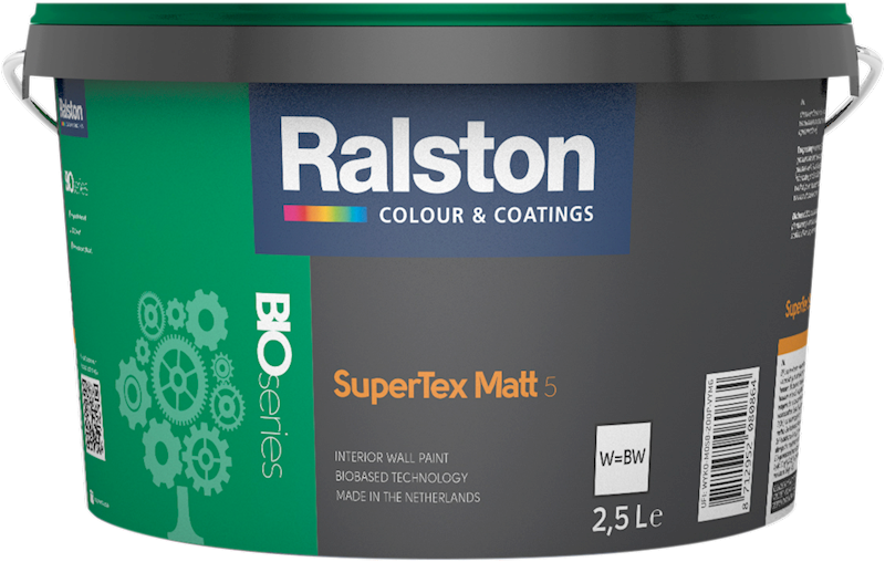 RALSTON SUPERTEX BIO MAT 2,5L BW BIAŁA