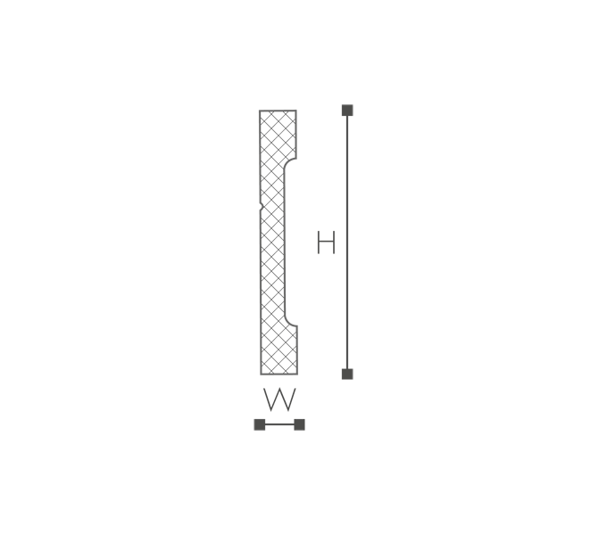 LISTWA NMC FD2 2m