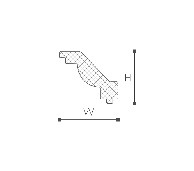 LISTWA NMC J 2M
