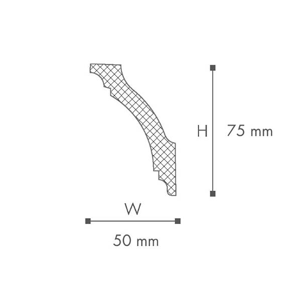LISTWA NMC GK 2M