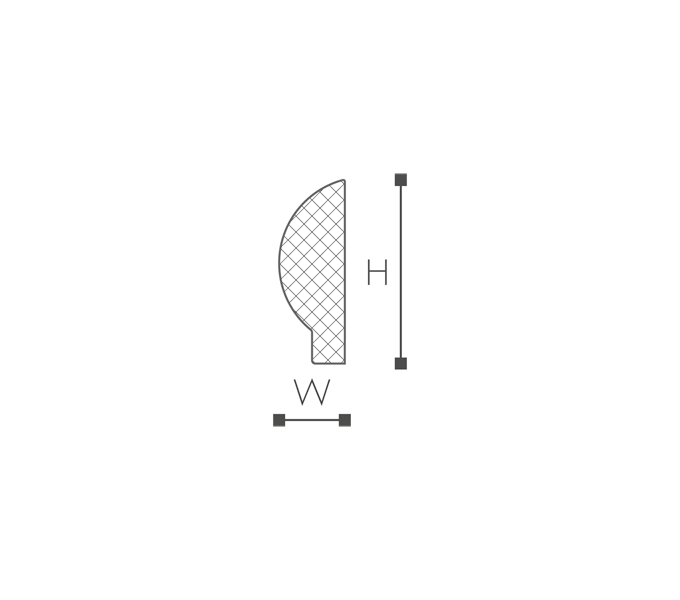 LISTWA NMC SP1 2M