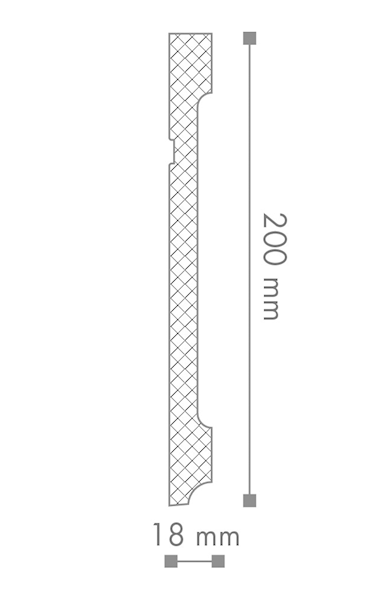 LISTWA NMC FD20 2M