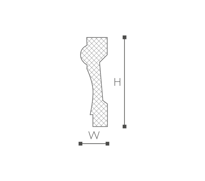 LISTWA NMC WL6 2M