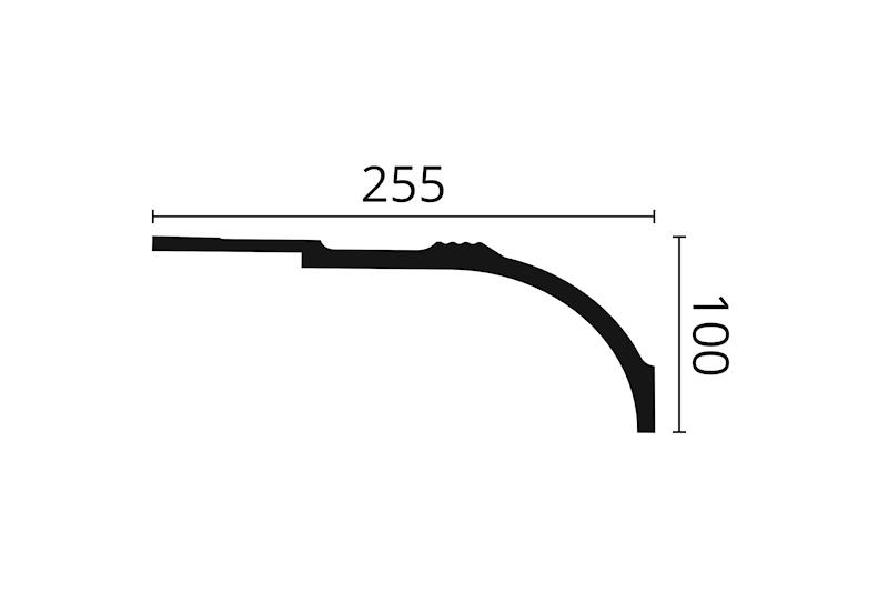 LISTWA NMC AD22 2m