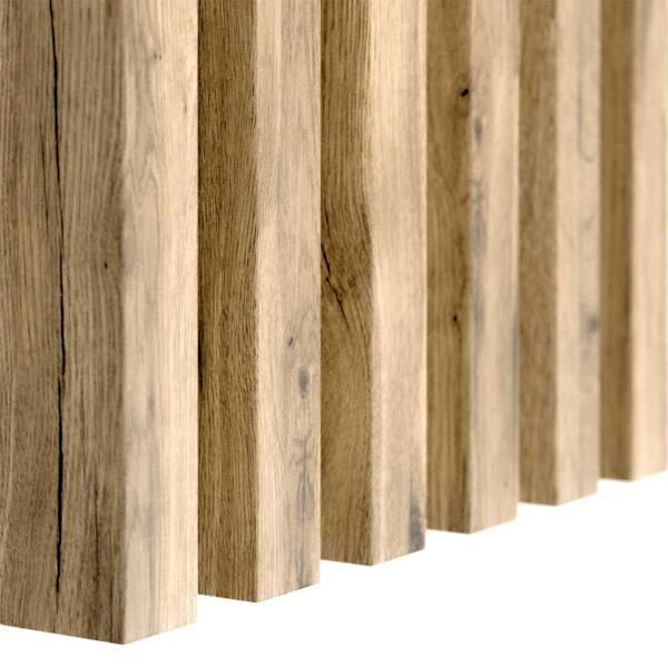 LAMELE ŚCIENNE DĄB WOTAN 30X40 x2750 LAMEO 007 1sztuka