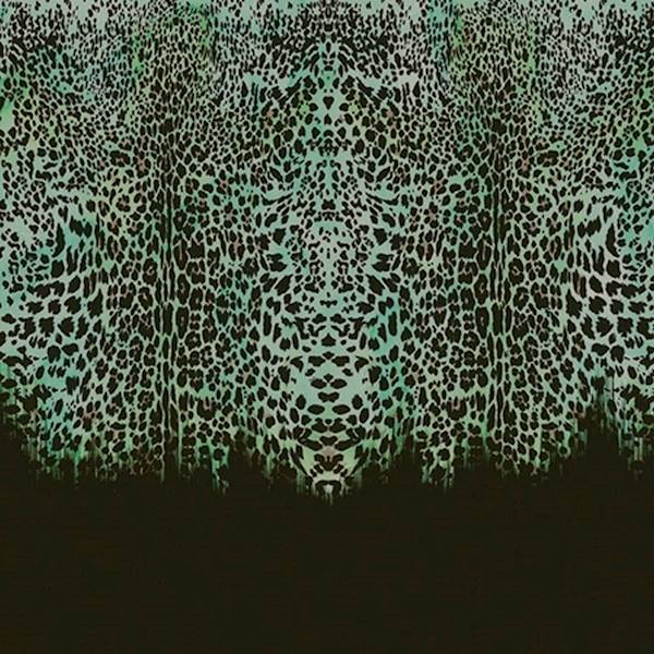 TAPETA ROBERTO CAVALLI HOME NO 8 RC 19113 MURAL LIGHT BLUE LEOPARD FULAR
