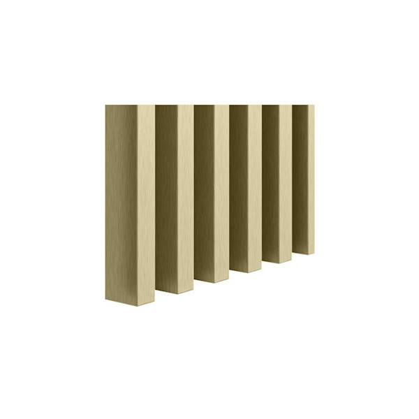 LAMELE ŚCIENNE MINI CZARNY MAT  16X30x2750mm LAMEO 113 1sztuka