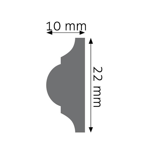 LISTWA CREATIVA LPC-03 2,44 mb