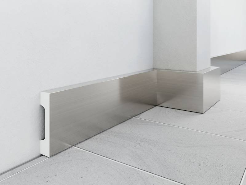 LISTWA CREATIVA LPC-23A 2,44mb srebrna