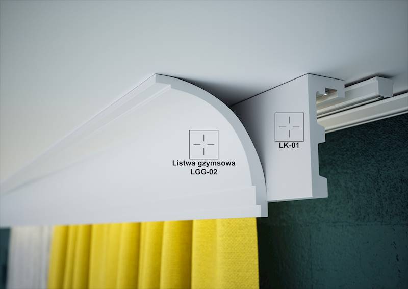 LISTWA CREATIVA LK-01 10cm x 3M LIGHTBLOCKER NOWOŚĆ