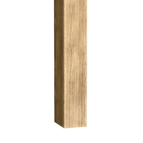 LAMELE ŚCIENNE DĄB NATURALNY PANEL 300X20x2750 NA PŁYCIE HDF CZARNY LAMEO 103 1sztuka
