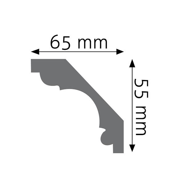 LISTWA CREATIVA LGZ-02 2,4M