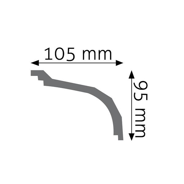 LISTWA CREATIVA LGG-05 2,44M