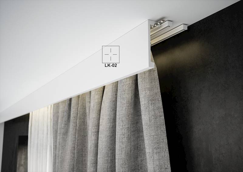 LISTWA CREATIVA LK-02M 15cmx 2,44M LIGHTBLOCKER