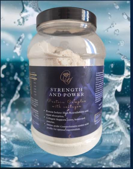 GO! STRONG KOMPLEKS BIAŁKOWY Z KOLAGENEM 750GR