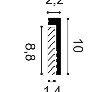 LISTWA ORAC SX171 2M