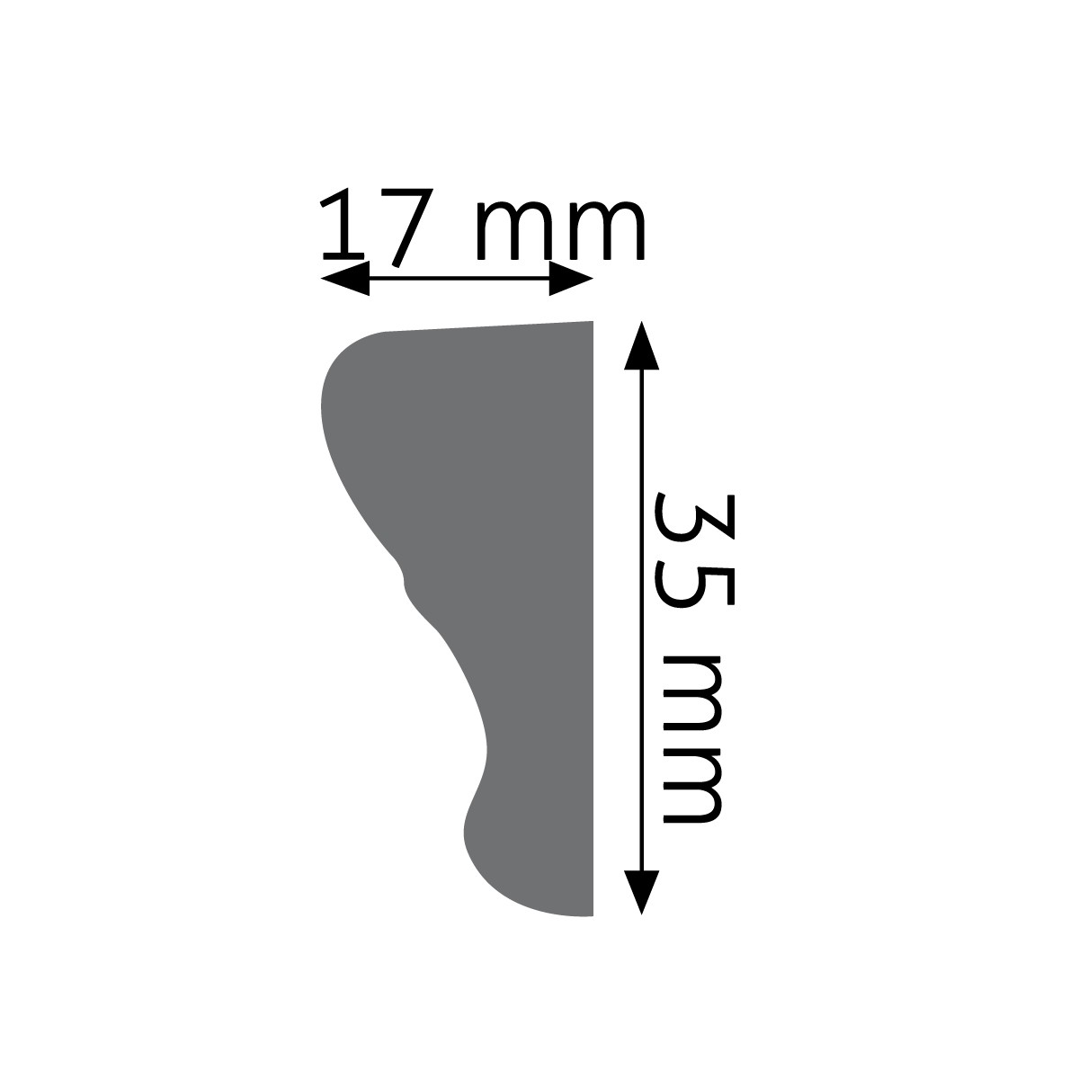 LISTWA CREATIVA LNG-07 2,40m