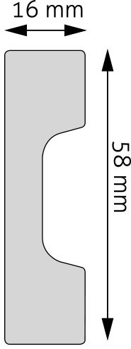 LISTWA CREATIVA LPC-27M 2,44mb