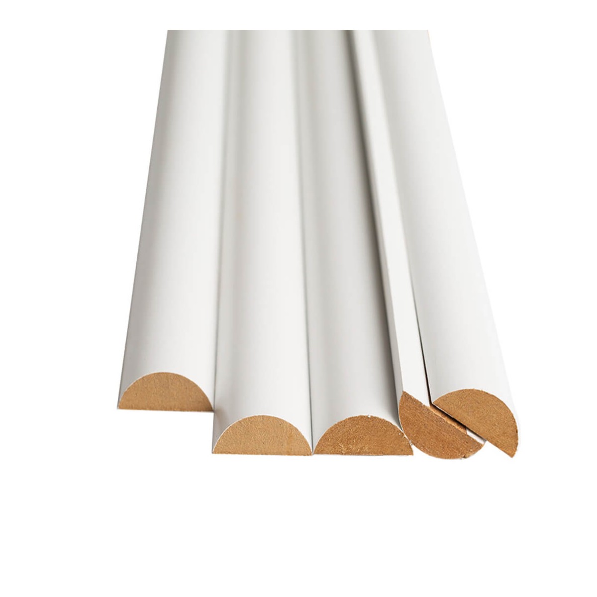 LAMELE PÓŁWALEK MDF NA ŚCIANĘ 1 SZTUKA BIAŁY