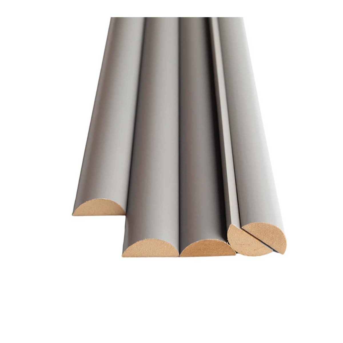 LAMELE PÓŁWALEK MDF NA ŚCIANĘ 1 SZTUKA  SZARY