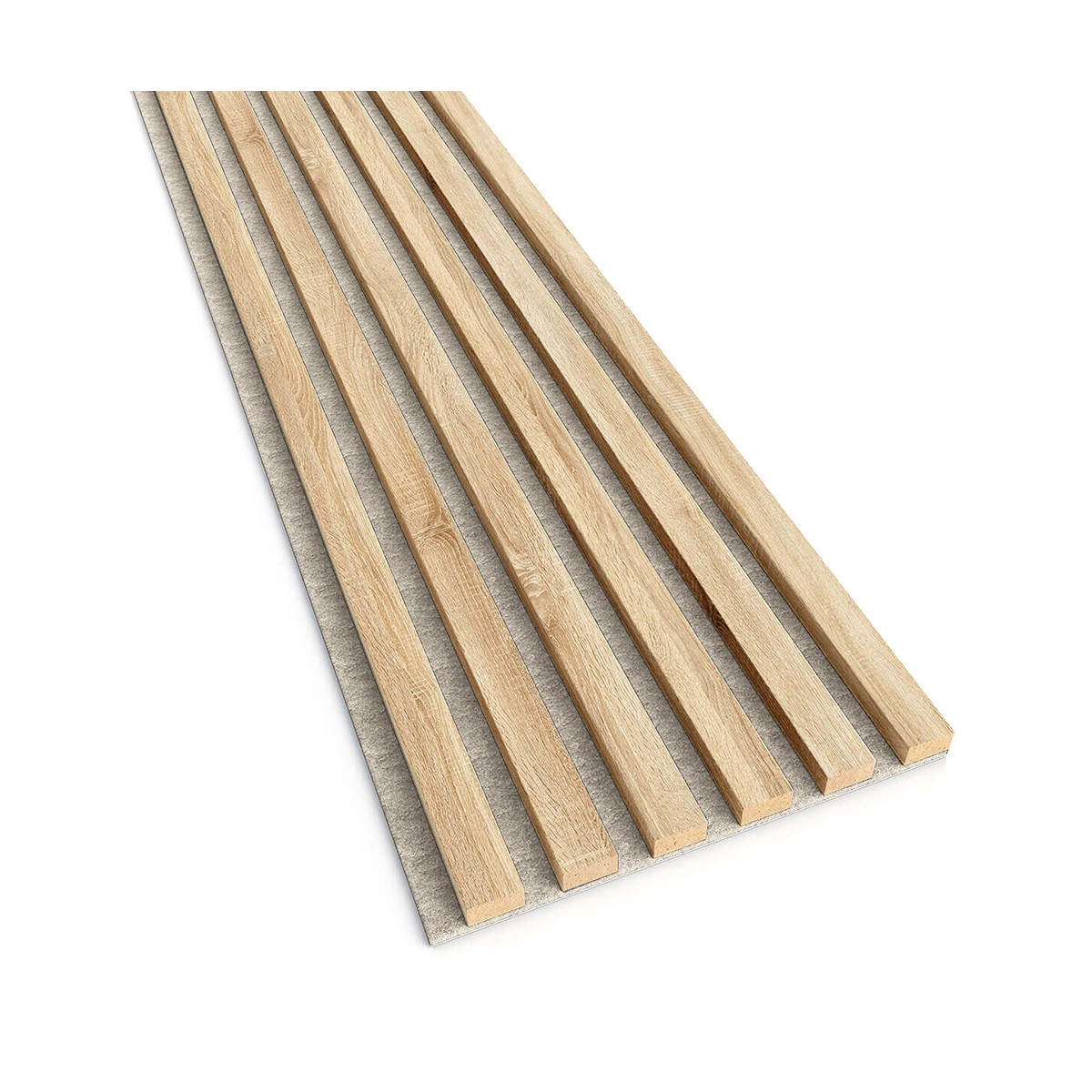 LAMELE ŚCIENNE NA FILCU DĄB FORNIR F101 300X24 x2750 LAMEO 
