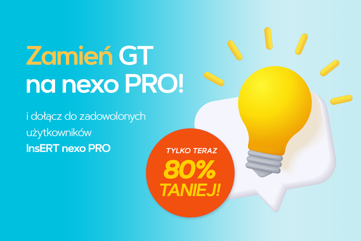 Subiekt nexo PRO - Licencja na 3 stanowiska (Upgrade)
