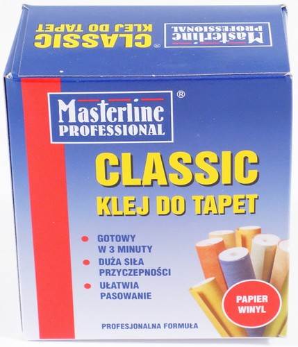 Klej Classic specjal 120g do tapet Masterline