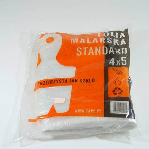 Folia malarska 500g 4x5m przeźroczysta