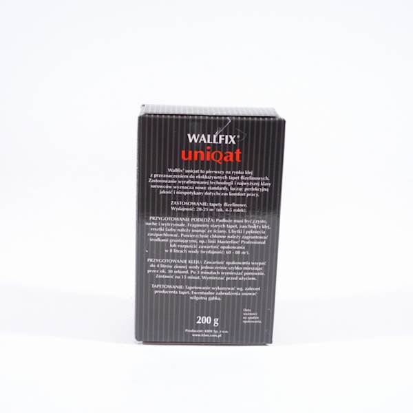 Klej Uniqat Wallfix 200g do tapet flizel.