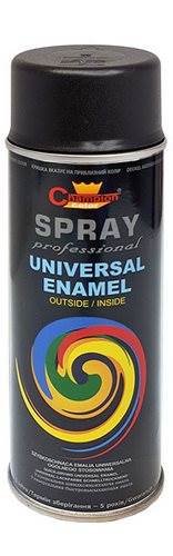 Spray Uni czarny MAT 9005 400ml Champion