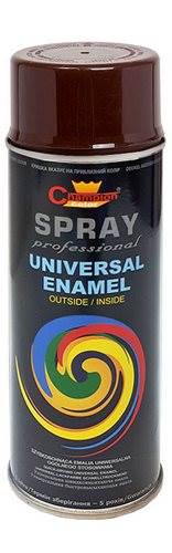 Spray Uni brązowy 8016 400ml Champion