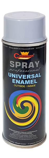 Spray Uni srebrny 9006 400ml Champion