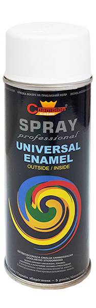 Spray Uni biały MAT 9003 400ml Champion