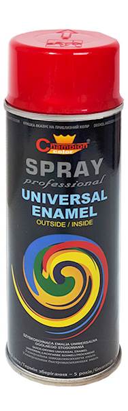 Spray Uni czerwony ciemny R3002 400ml Champion