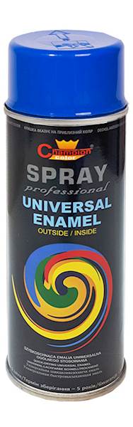 Spray Uni niebieski ciemny 5010 400ml Champion