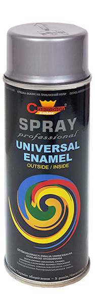 Spray Uni szary jasny 7046 400ml Champion