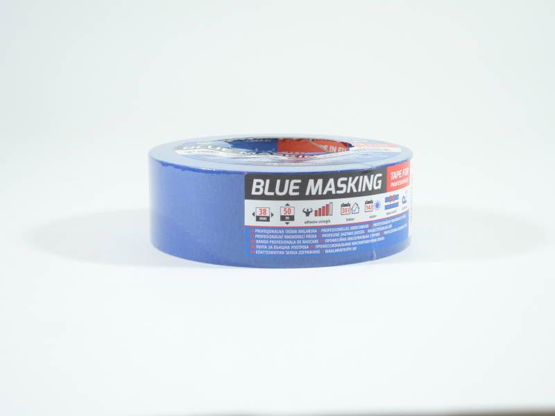 Taśma 38mmx50m B.Masking malarska nieb
